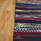 Värikäs puuvillamatto 200x74cm - pikkukuva 4