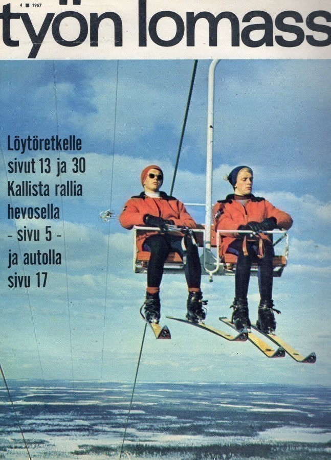 Työn lomassa n:o 4 1967 Ralliautoilu. Aleksei Kosygin. Löytö