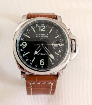 Parnis Marina Militare GMT Automatic rannekello