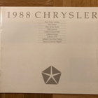 Esite Chrysler mallisto 1988 - pikkukuva 1