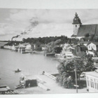 Naantali, Kaivohuone ja kirkko, vanha valokuvapk, ei kulk. - pikkukuva 1