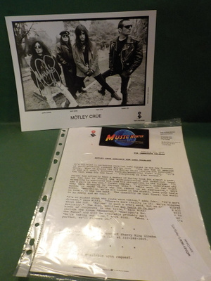 MÖTLEY CRÜE - JOHN CORABI NIMMARI + PRESS KIT