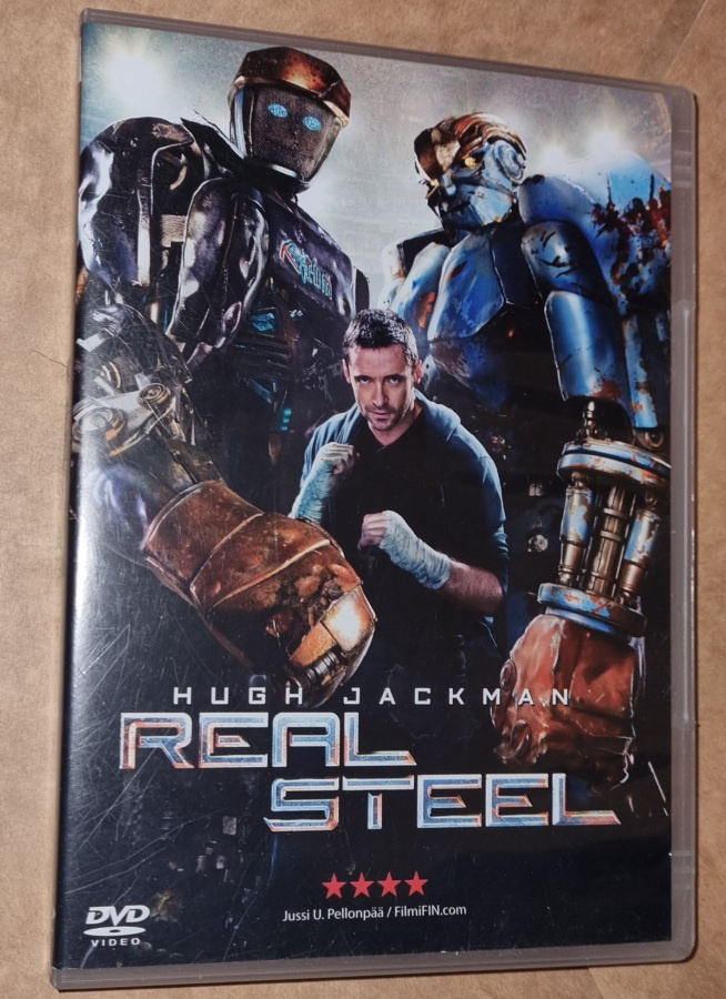 DVD Real Steel FI Hugh Jackman
