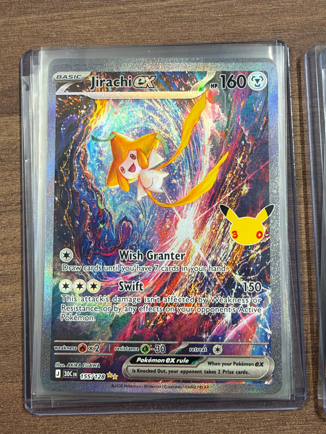 Pokemon Jirachi ex (30C 155)