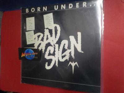 BAD SIGN - BORN UNDER EX - EX+ LP