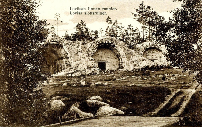 Loviisan linnan rauniot, käyttämätön