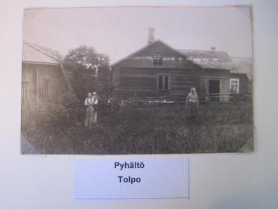 VANHA Postikortti Lieto Pyhältö 1920-l
