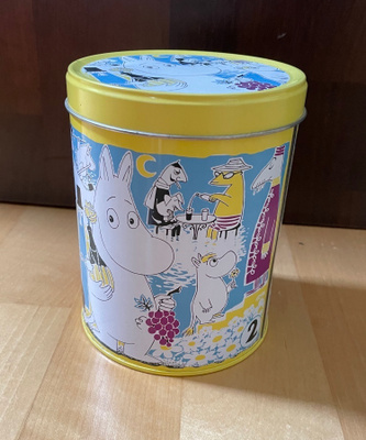 Muumi 70 vuotta keksipurkki