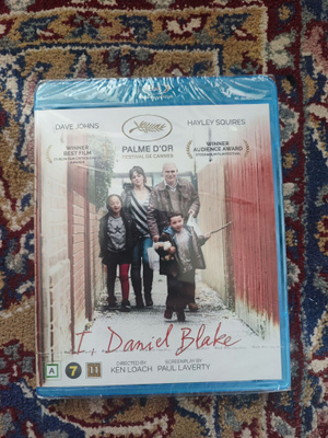 I, Daniel Blake UUSI BLU-RAY Ken Loach