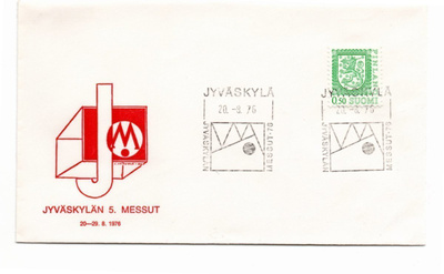 Jyväskylä: Messut (erikoisleima20.8.1976)