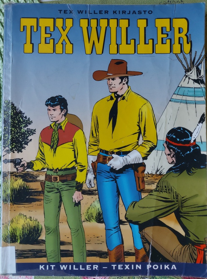 Tex Willer: Kit Willer-Texin poika ( kirjastopoisto )