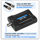 BNC - HDMI-muunnin - HD-kuva vanhoista videolähteistä #32284 - pikkukuva 5