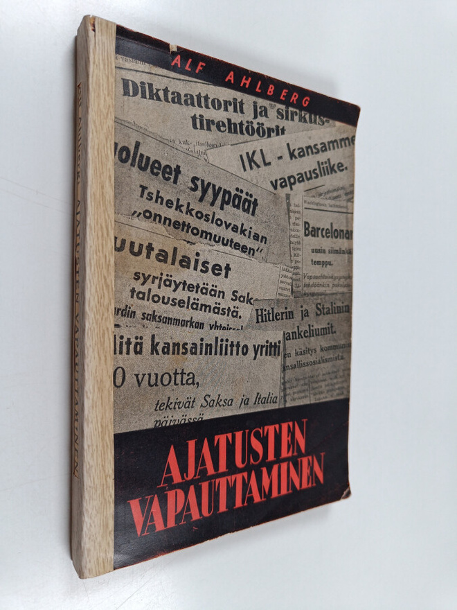 Alf Ahlberg : Ajatusten vapauttaminen