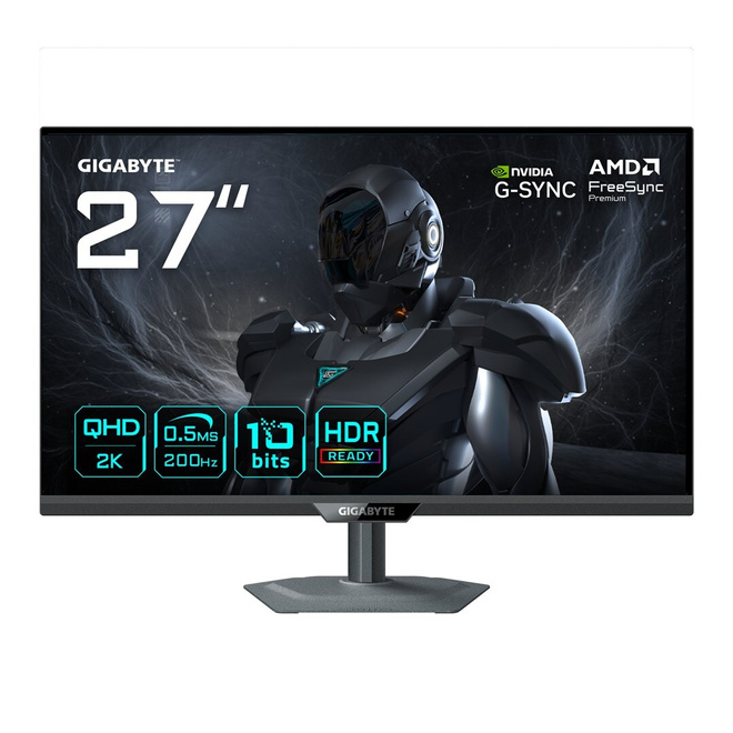 GIGABYTE G27Q20 27” QHD Gaming Monitor - 2560 x 1440, 200Hz,