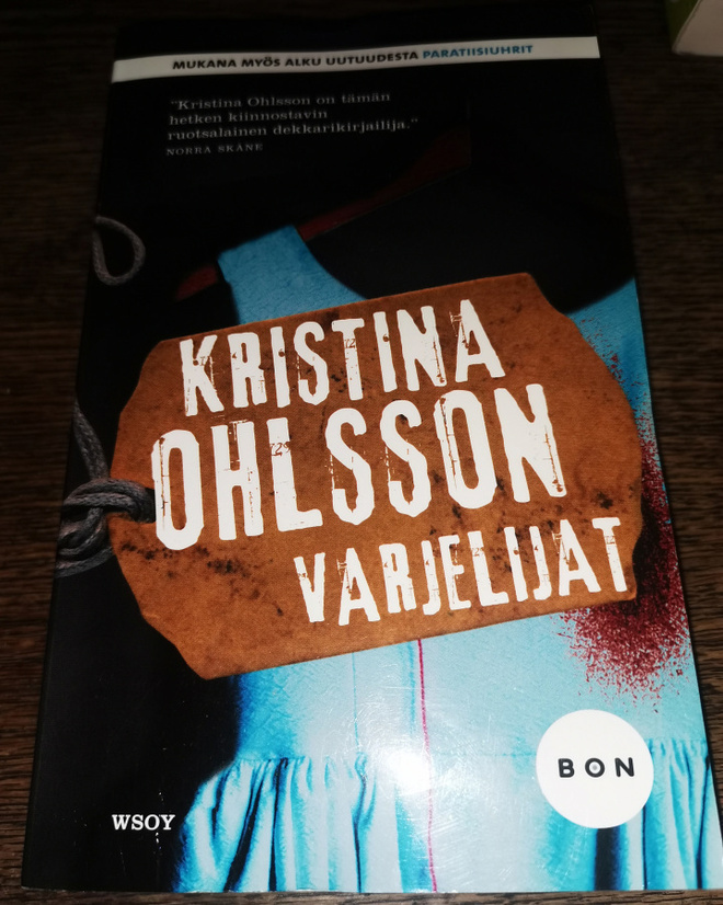Kristina Ohlsson: Varjelijat (Bon-pokkari)