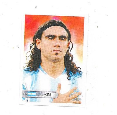 2006 Mundocrom World Cup Sticker #142 Juan Pablo Sorin , Arg