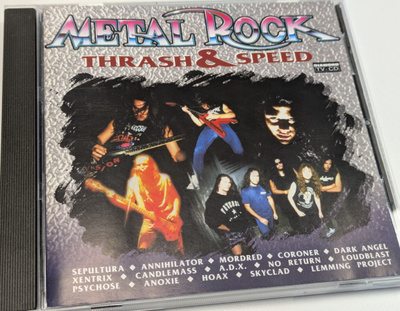 Metal Rock - Thrash & Speed (CD) MINT!! Annihilator Hoax ADX