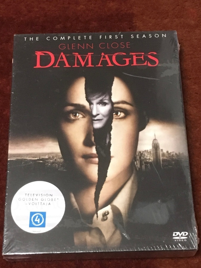 DAMAGES - 1 KAUSI - 3DVD - UUSI