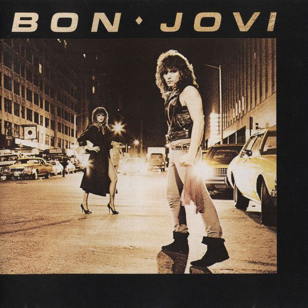 Bon Jovi (CD) EX+!! s/t Vanha painos