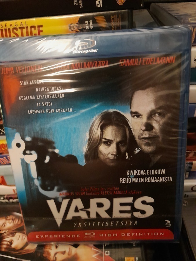 vares yksityisetsivä blu-ray  UUSI