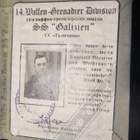 Reich: Waffen-SS Galizia-divisioona henkilökortti (replika?) - pikkukuva 4