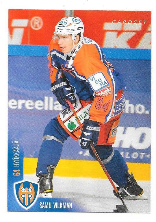 2010-11 CardSet #310 Samu Vilkman Tappara