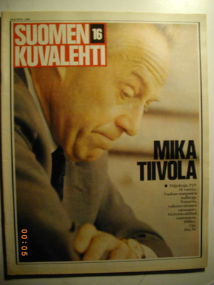 Suomen Kuvalehti Nro 16/1975. (6.3)