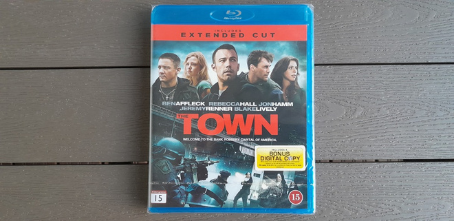 BD: The Town (Ben Affleck, Rebecca Hall 2010) UUSI