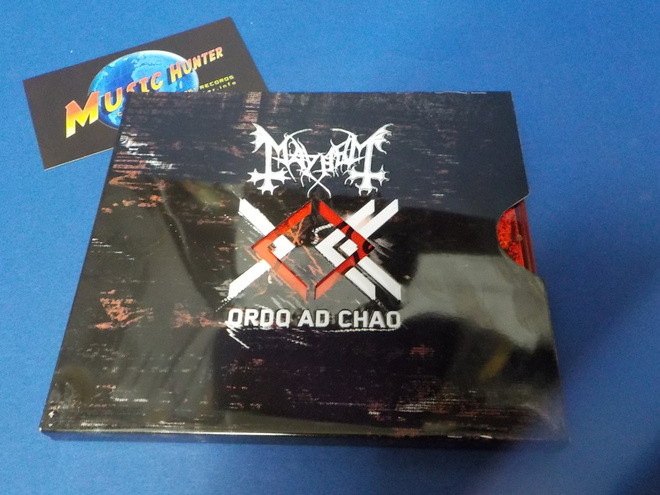 MAYHEM - ORDO AD CHAO CD KOLMELLA NIMMARILLA