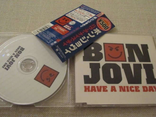 Bon Jovi Have a nice day cds obi japani 2005