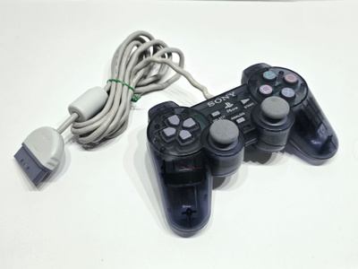 PS1 - Sony Dualshock ohjain (Smoke Grey)