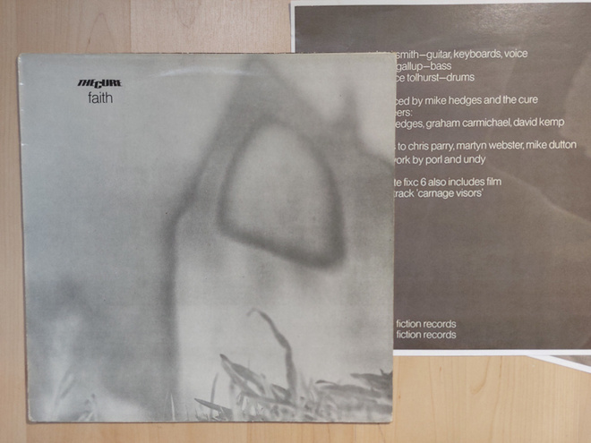 THE CURE – FAITH  orig. UK 1981 LP   fixd 6