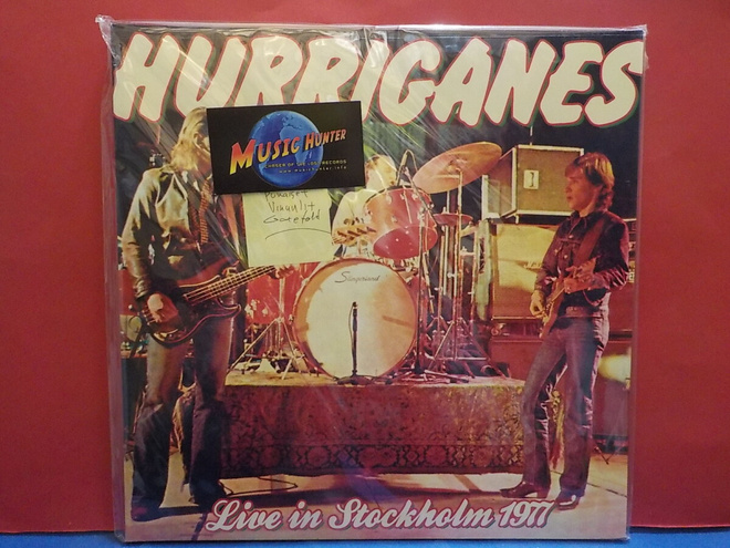 HURRICANES - LIVE IN STOCKHOLM 1977 M/M- GATEFIELD LP
