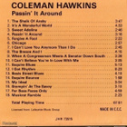 A Jazz hour with Coleman Hawkins Passin´ It Around - CD - pikkukuva 2