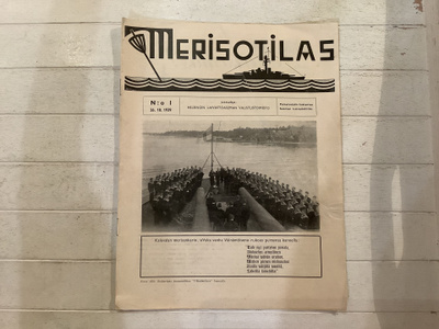 Merisotilas lehti 1 / 26.10.1939