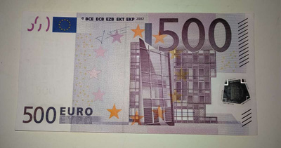 Euroseteli Saksa 500€ X/R011 sign.Trichet