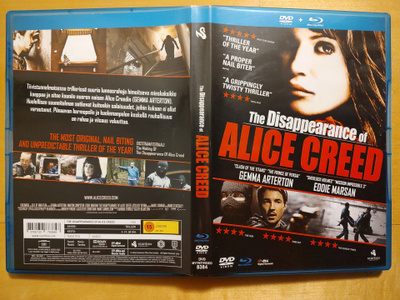 The Disappearance of Alice Creed Blu-ray + DVD