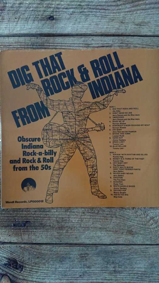 Wendi Records - Dig That Rock & Roll From Indiana LP