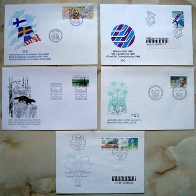 FDC-kuoret 5 kpl.tta 1986-89 (57)