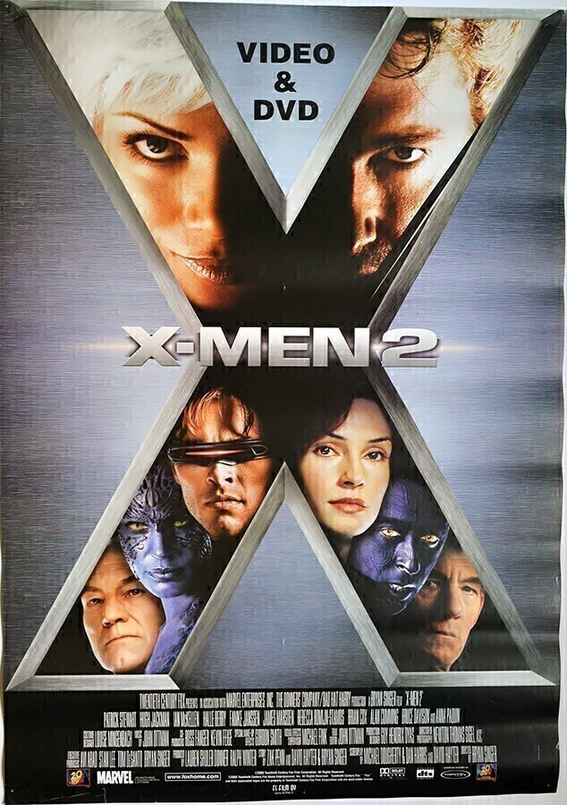 Elokuvajuliste: X-Men 2 (Marvel)