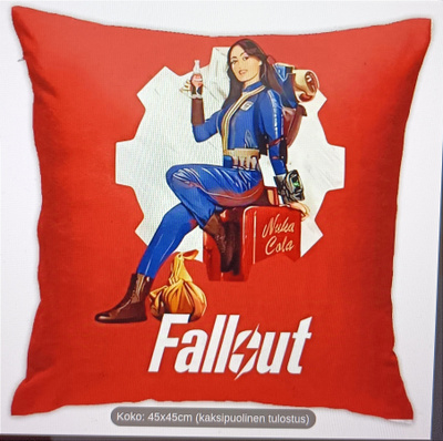 FALLOUT™:  Fallout Girl TV- series pillow case (UUSI)