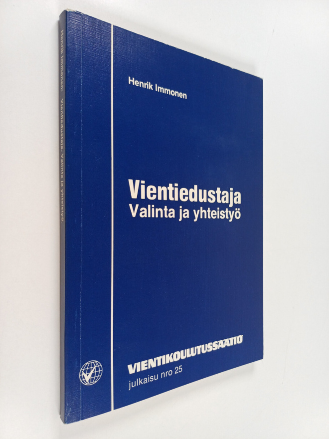 Henrik Immonen : Vientiedustaja : valinta ja yhteistyö