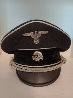 WW2 SS kenraalin koppalakki, kopio, iso koko