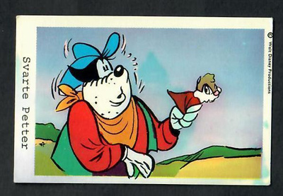 Keräilykuva - Disney - Svarte Petter - Musta Pekka