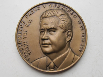 Vuorineuvos Paavo V.Suominen 12.02.1985 65v.