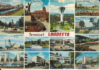 Lahti, sommitelmakortti , e167