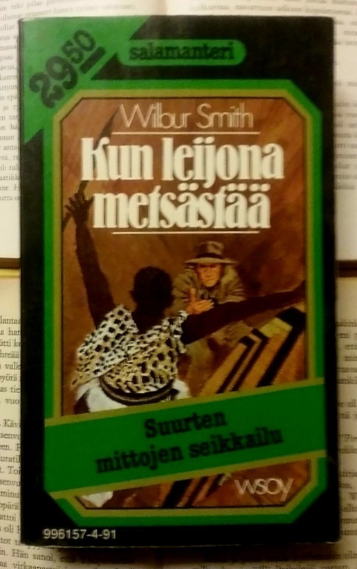 Wilbur Smith - Kun leijona metsästää (pokkari)