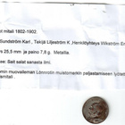 Elias Lönnrot mitali 1802-1902 tekijä Liljeström K. - pikkukuva 1