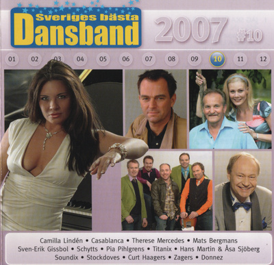 Sveriges Bästa Dansband - 2007 - Vol. 10 - CD