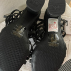 Tamaris uudet mustat pitsikuvioiset anti shock sandaalit 39 - pikkukuva 3